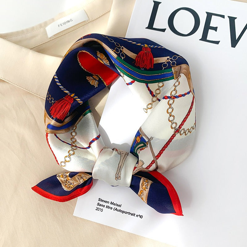 Foulard in seta di gelso quadrato