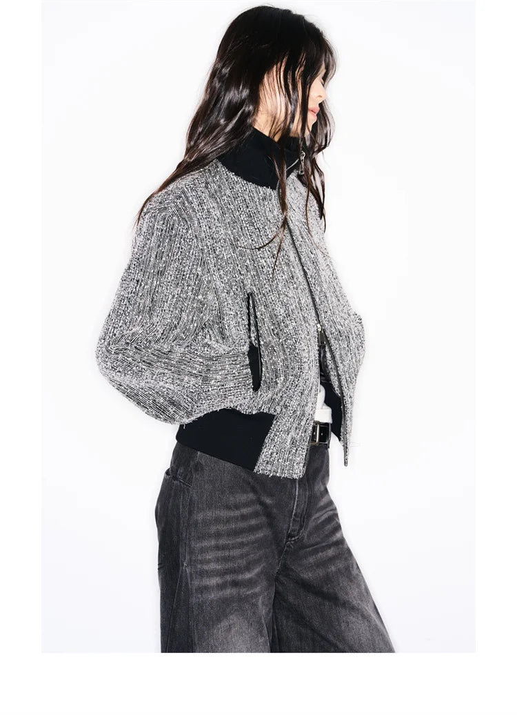 Bomber in strass