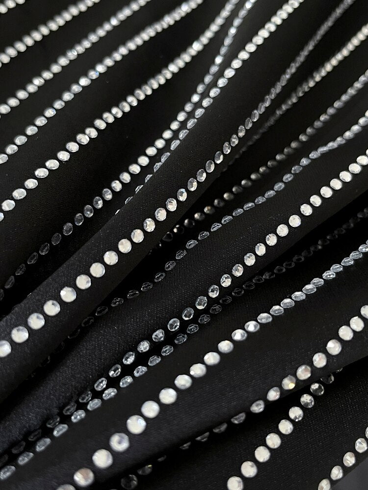 Completo gessato luminoso camicia e short