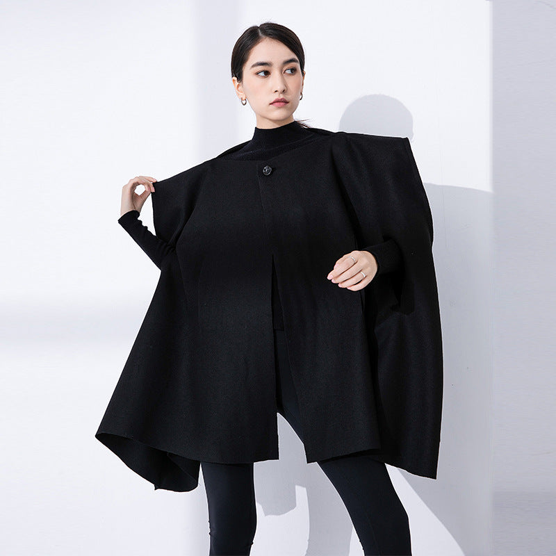 Mantella con cappuccio