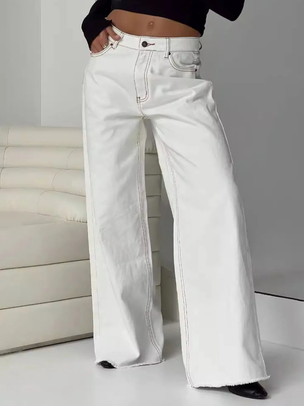 Wide Leg Jeans