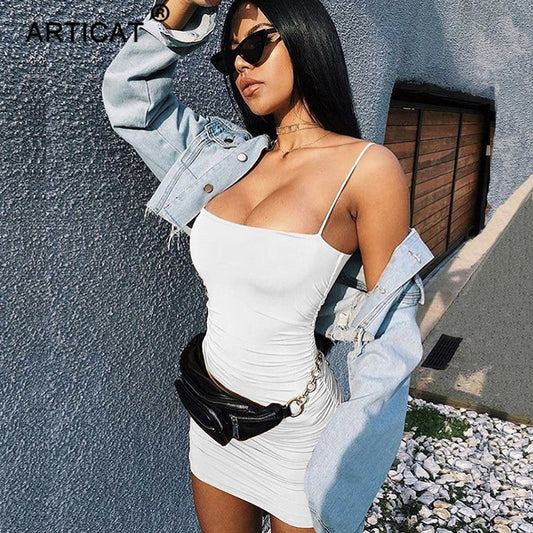 Mini abito in maglia aderente