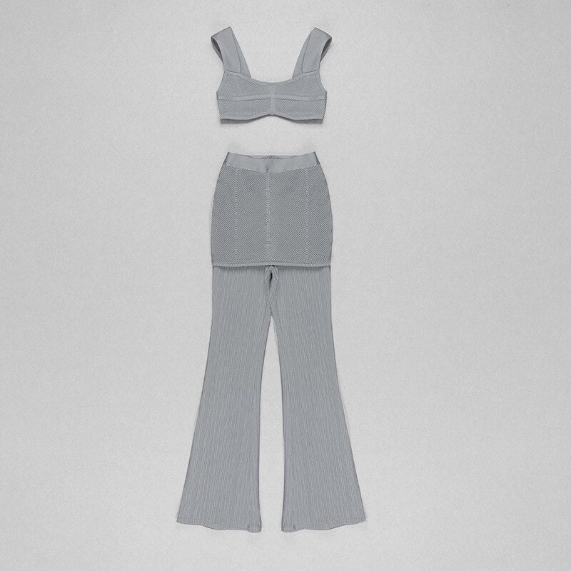 Completo top e pantalone