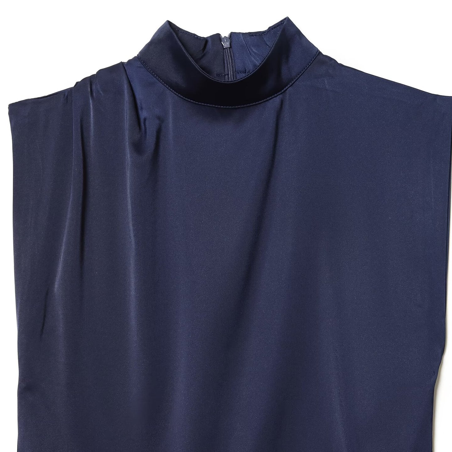 Abito coreana satin e pizzo