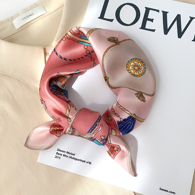 Foulard in seta di gelso quadrato