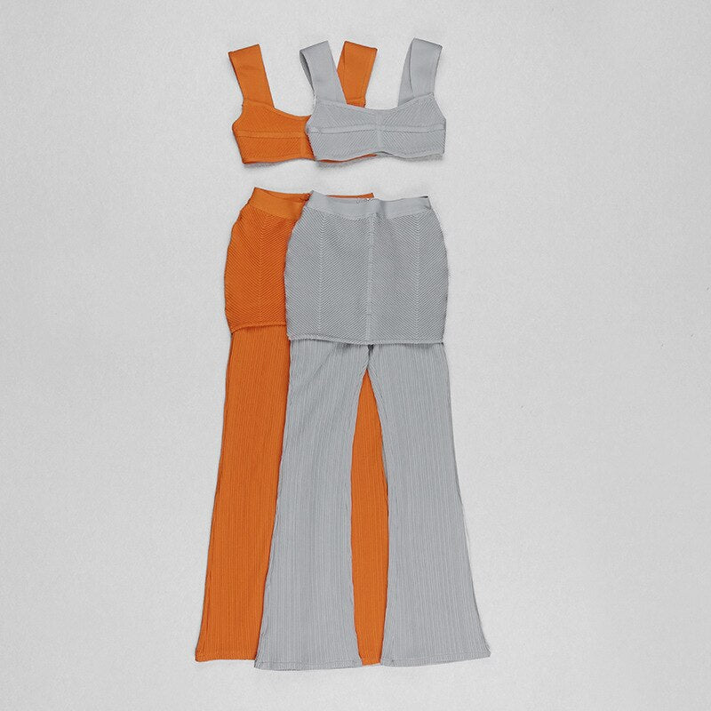 Completo top e pantalone