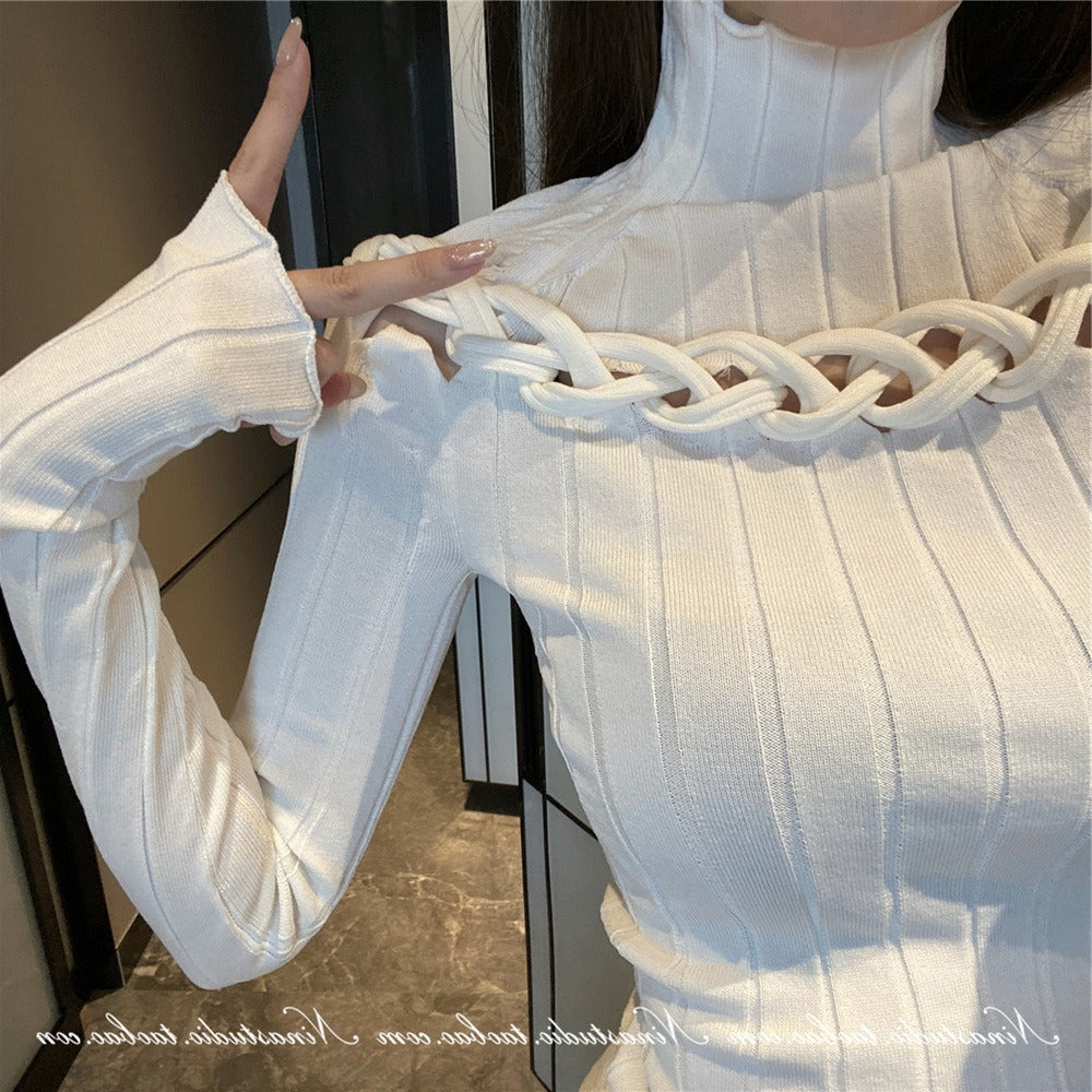 Mini abito in maglia