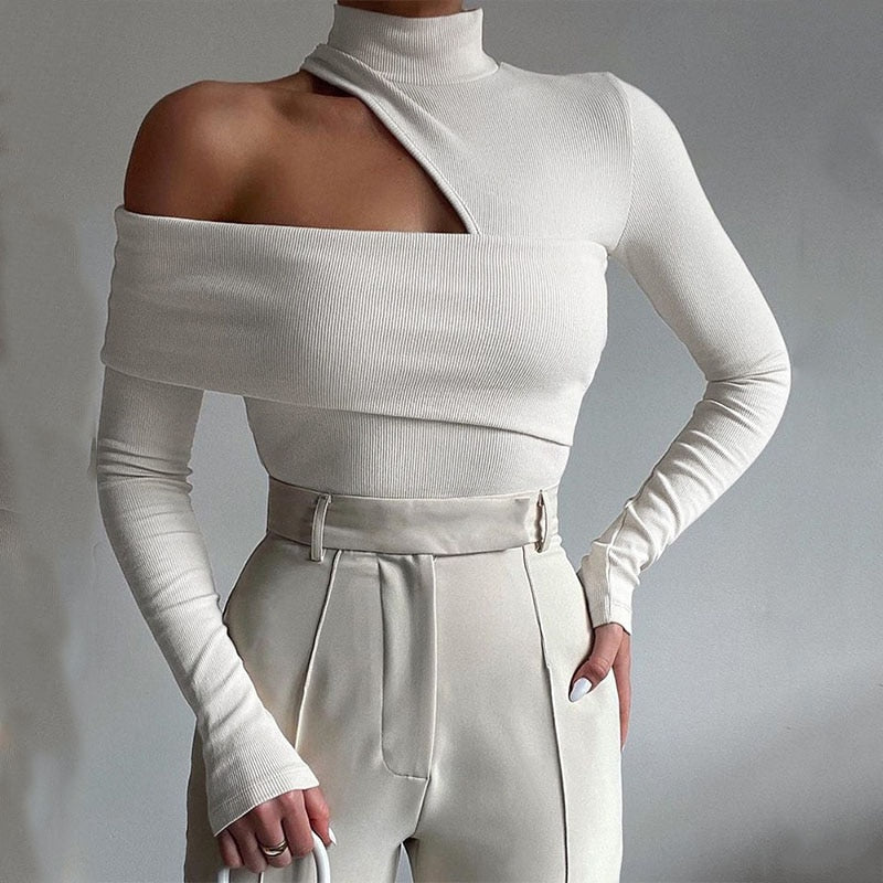 Maglia a fascia monospalla