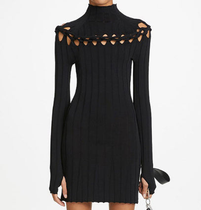 Mini abito in maglia