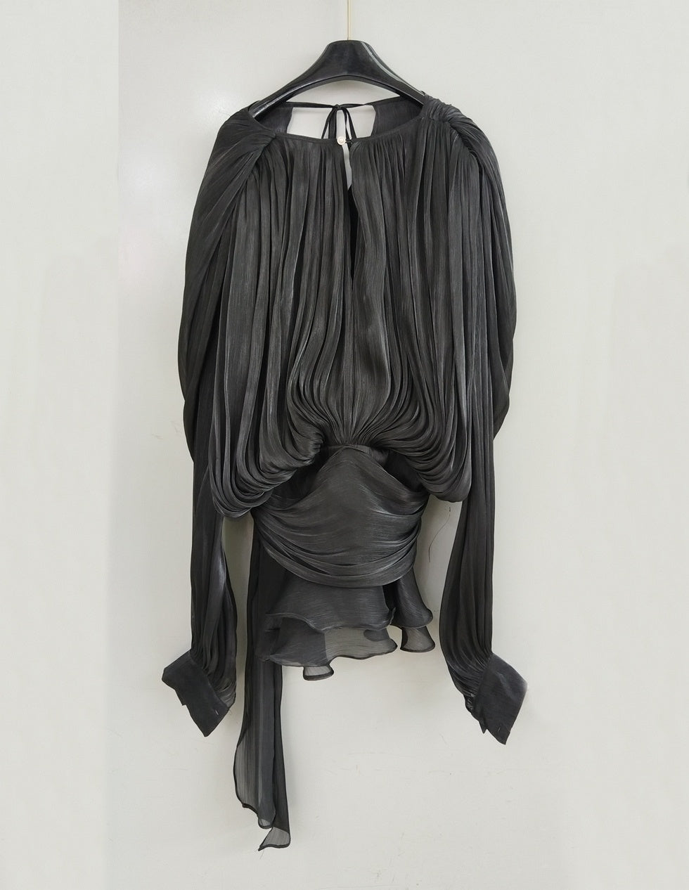 Mini dress svasato a balze