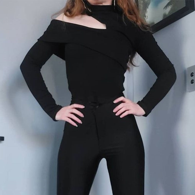 Maglia a fascia monospalla