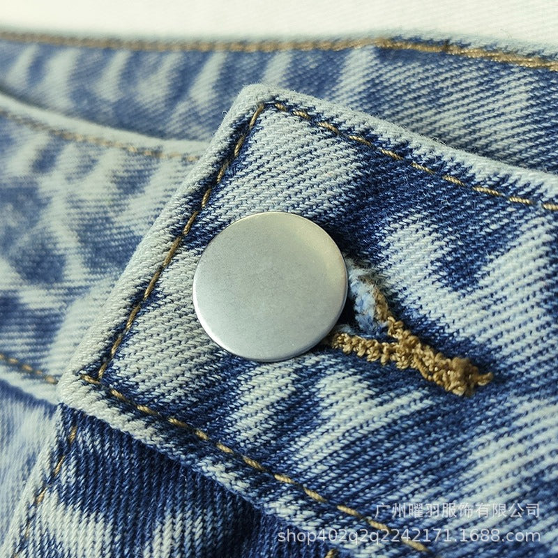 Gonna lunga in jeans