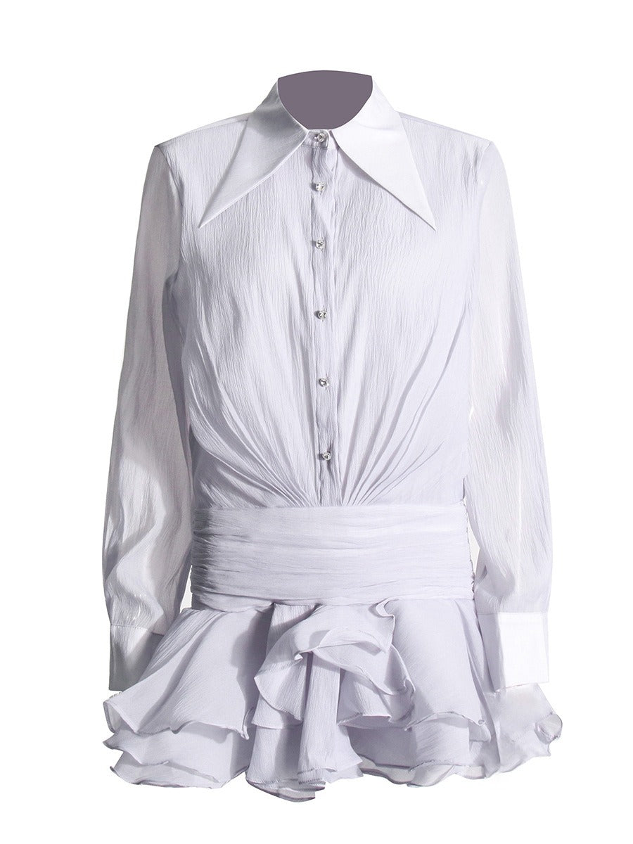 Abito mini chemisier