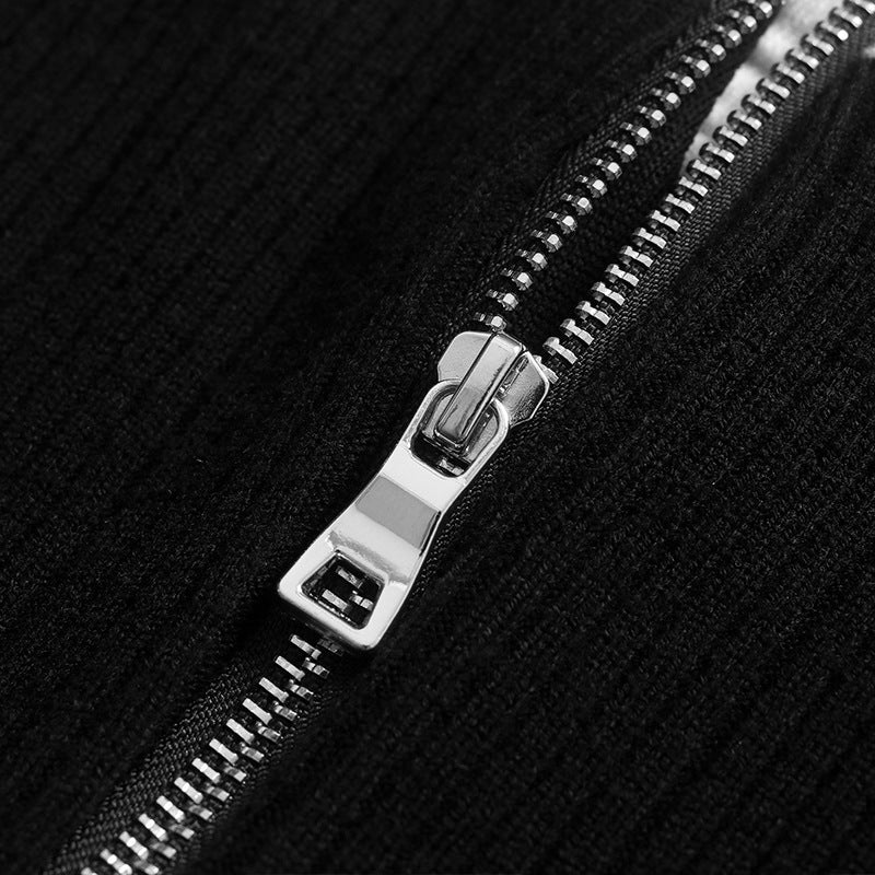 Abito in maglia strutturata aderente