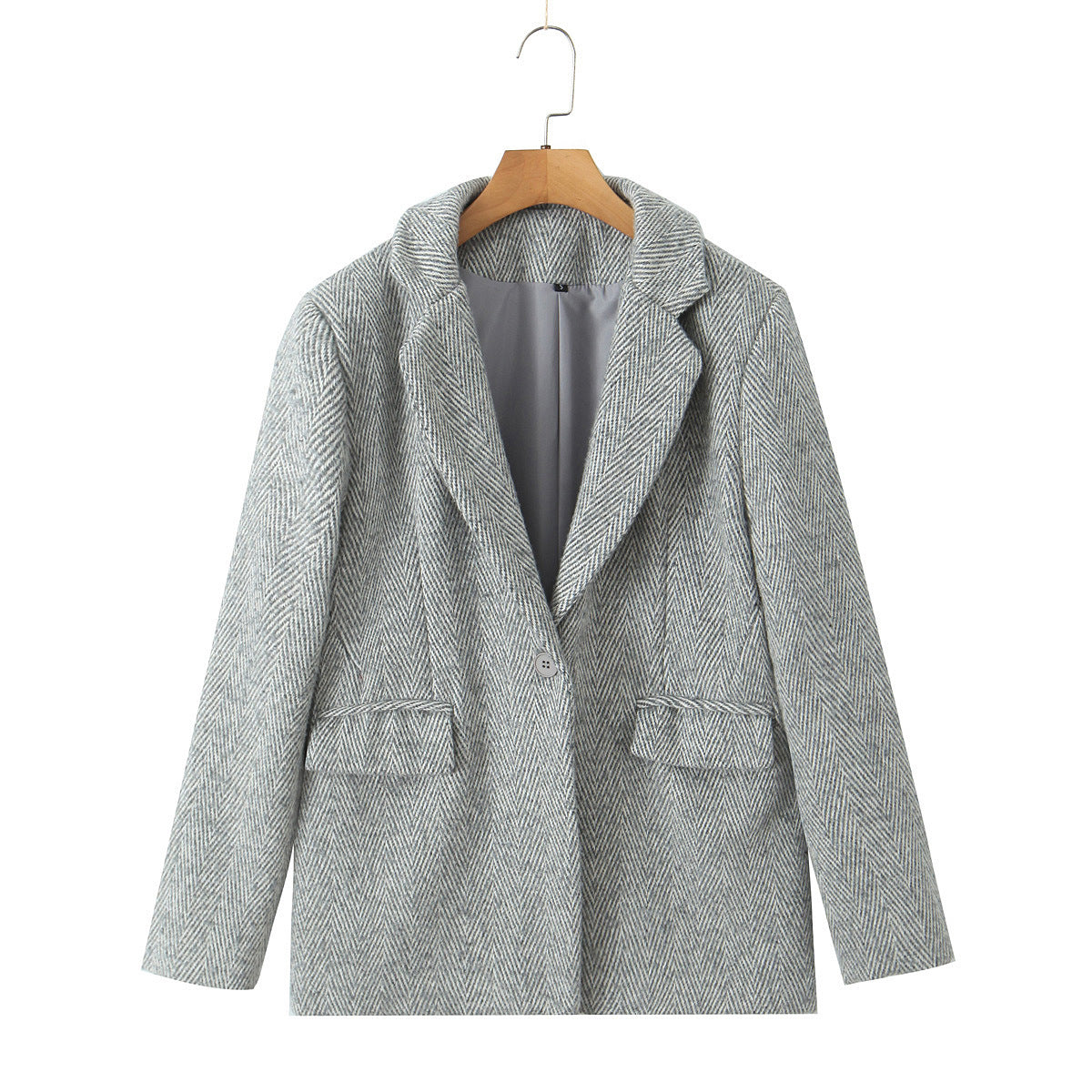 Completo blazer e gonna in tweed