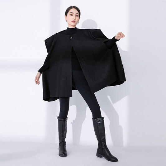 Mantella con cappuccio