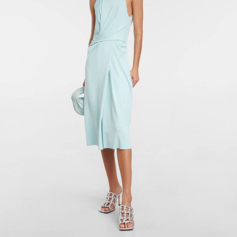 Sabot intrecciato tacco Più colori