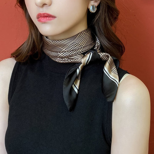 Foulard quadrato stampato