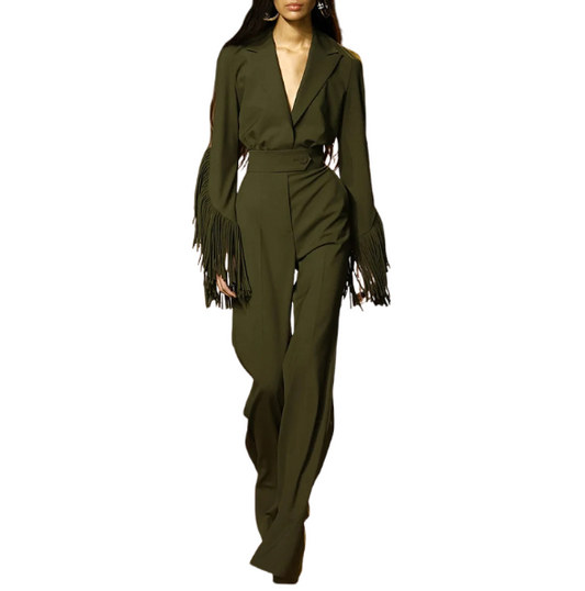 Completo tessuto suede