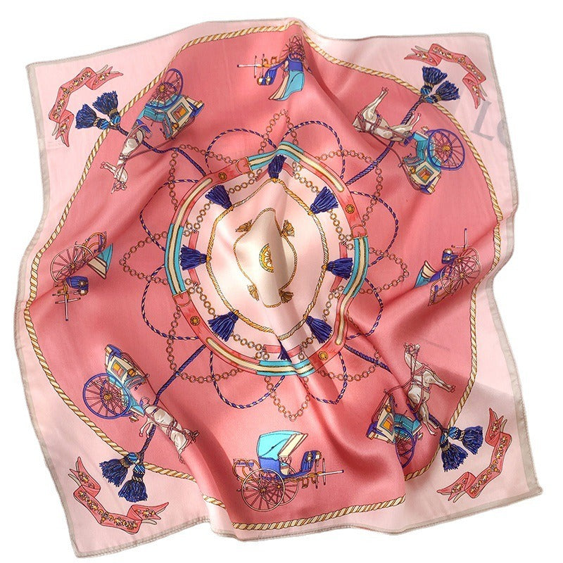 Foulard in seta di gelso quadrato