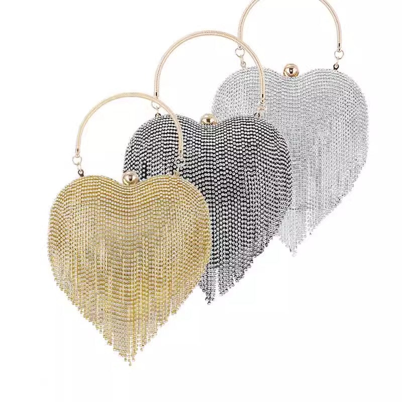 Borsa gioiello in strass