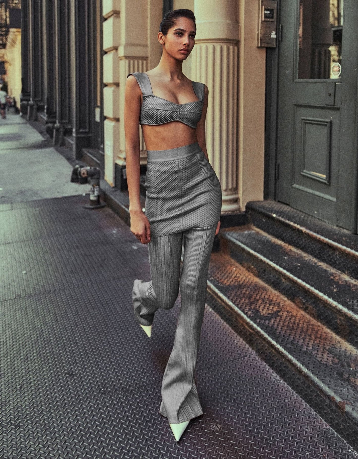 Completo top e pantalone