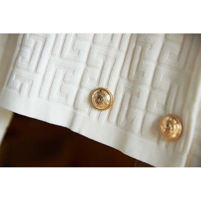 Completo giacchino e gonna elasticizzato