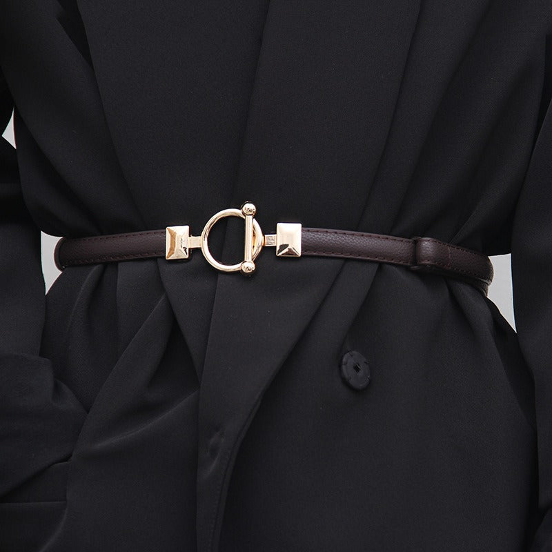 Cintura fine da vita alta