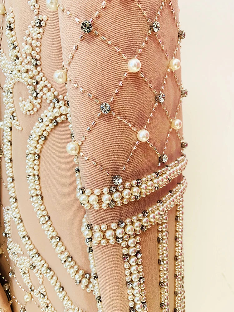 Abito blazer con applicazioni