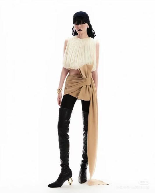 Gonna mini con fusciacca